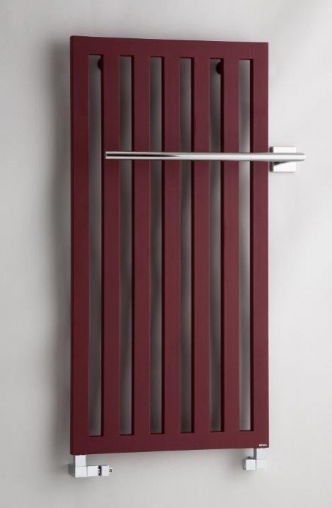 Kúpeľňový radiátor Darius  - bordó - DA2RE
